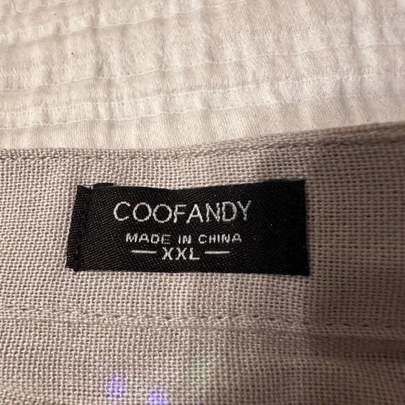 CooFandy Long Sleeve Button Down Shirt - NWT - Size XXL - Picture 9 of 11